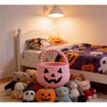 thumbnail image 5 of TAROFIIH Halloween Candy Gift Basketâ20x20 Cm Cotton-Woven Candy Basket, A Reusable Holiday Candy Storage Basket for Parties; Small Woven Basket, Ideal for Gift-Giving, 5 of 7