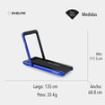 thumbnail image 4 of Caminadora Eléctrica SVELFIK 2.5 Hp Plegable con Bluetooth Color Azul CAMI-12A, 4 of 5