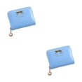 thumbnail image 4 of Sonducket Cartera elegante y compacta con tarjetero para un fácil acceso Cartera Tarjetero Carteras pequeñas azul cielo cielo azul 2Conjunto, 4 of 6