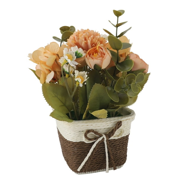 Planta Artificial En Maceta De Plástico Realista, Planta Artificial En Maceta, Plantas Artificiales En Maceta, Frescura Para Decoración Del Hogar Y La Oficina