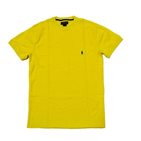 Polo Ralph Lauren Men's Solid Short Sleeve Crew-Neck Thermal Top (Medium, (Best Price Ralph Lauren Polo Shirts)
