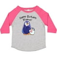 thumbnail image 3 of Inktastic Happy Birthday, Mama Cute Penguins Boys or Girls Toddler T-Shirt, 3 of 5