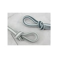thumbnail image 2 of INSPIRE CHIC Oval Laces Two Colored Textured Stripes Shoe Laces for Sneakers 100cm/39.4" Blue Gray, 2 of 5