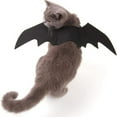 thumbnail image 4 of Pet Bat Wings Halloween Dress Up Accessories Adjustable Bat Wing Decor for Cats Small Dogs Puppy Kitty Kitten Vampire Party Favors Funny Pet Apparel, 4 of 6