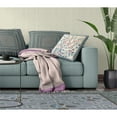 thumbnail image 6 of Glory of Flowers Peacock Indoor/Outdoor Pillow with Removable Cover in Off-White Red Green20x20, 6 of 6
