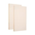thumbnail image 1 of Uxcell Panel de Madera de 8 x 6 Pulgadas, Lienzo de Madera sin Acabado, Tablero de Madera Cuadrado Profundo para Pintura y Vertido, Paquete de 2, 1 of 6