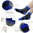 thumbnail image 2 of Boys Crew Socks Novelty Plaid Kids Multiple Colour Elastic Mid Cut Toddler Socks Fashion Casual Breathable Boy Sport Socks 12 Pairs for 2-14 Years Children, 2 of 7
