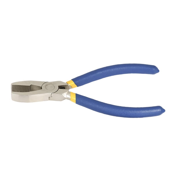 Alicates para cortar vidrio, herramienta para romper vidrio, alicates de llavero de Metal, Alicates de punta doblada para instalación de Hardware de