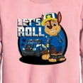 thumbnail image 2 of Paw Patrol - Let's Roll Chase - Toddler And Youth Crewneck Fleece Sweatshirt, 2 of 5