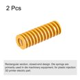 thumbnail image 3 of Troquel Resorte Unique Bargains 18mm OD 50mm Largo 2 Piezas Amarillo, 3 of 5