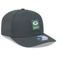 thumbnail image 3 of Men's New Era Charcoal Green Bay Packers 2025 Sideline Cold Weather 9SEVENTY Adjustable Hat, 3 of 5