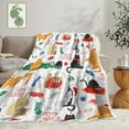 thumbnail image 2 of Christmas Cat Blanket for Cat Lovers, Funny Cute Xmas Cartoon Kitten Blankets for Kids Girls Women, Winter Holiday New Year Cozy Soft Flannel Throw Blanket for Sofa Couch Bed Travel Decor, 50X60IN, 2 of 5