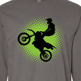 thumbnail image 4 of Inktastic Motocross Rider Freestyle Sports Long Sleeve T-Shirt, 4 of 5