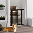 thumbnail image 2 of PawHut 30 Inch High Pet Gate, Dog Gate for Stairs, 29"-32" Width, 2 of 10