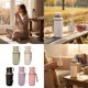 thumbnail image 2 of Contemporary Thermal Coffee Tumblers With Leak proof Silicone Seal Durable Nonrust Steel Construction For Hot Drink Iced Beverages White, 2 of 4
