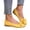 Yellow, variant on YOUYEDIAN Flat Shoes for Women Dress Non Slip Slip on Loafers Spring Summer Business Walking Shoes Comfortable Closed Toe Orthopedic Shoes (White)