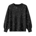 thumbnail image 4 of ZJXFGS Blouses For Women Shirts For Women Womens Clothing Womens Long Sleeve Fitted Tops Thermal Shirt Womens Clothes Trendy 2025 Long Sleeve Knit Tops For Women Dressy Tops For Evening Wear 2XL, 4 of 9