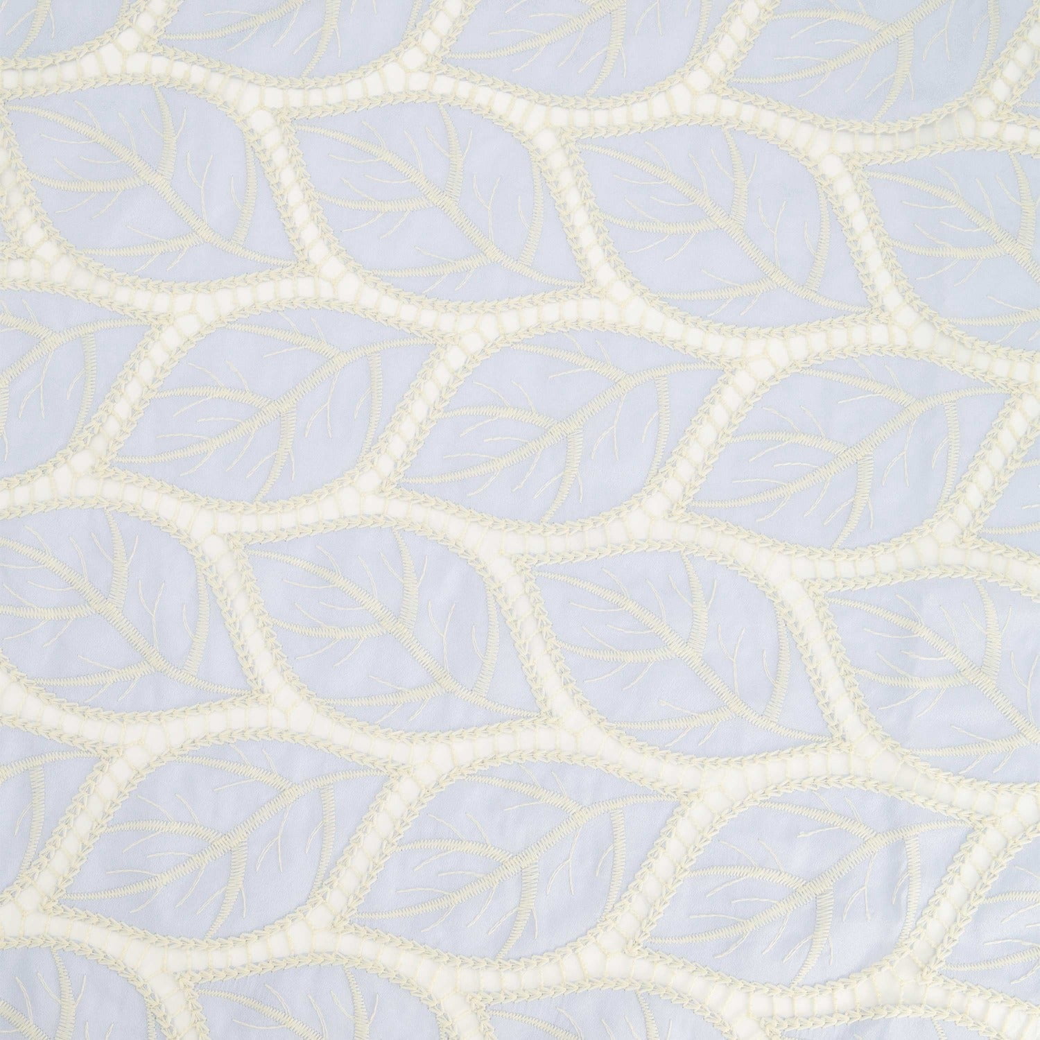 Zelouf Leaf Applique Embroidery  , Sewing, DIY, Crafts Fabric by the Yard, Peri, 7 Yard