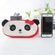 thumbnail image 3 of Creativo, Feliz, Animal, Oso, Rana, Cara, Fruta, Fresa, Sandía, Suave, Relleno, Superficie, Ropa, Cremallera, Estuche, Bolsa, Estuche, Sandía, Rojo, 3 of 5