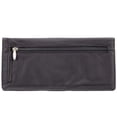 thumbnail image 4 of Big Skinny Women's Executive Bi-Fold Checkbook Slim Wallet, Holds Up to 40 Cards Black, 4 of 4