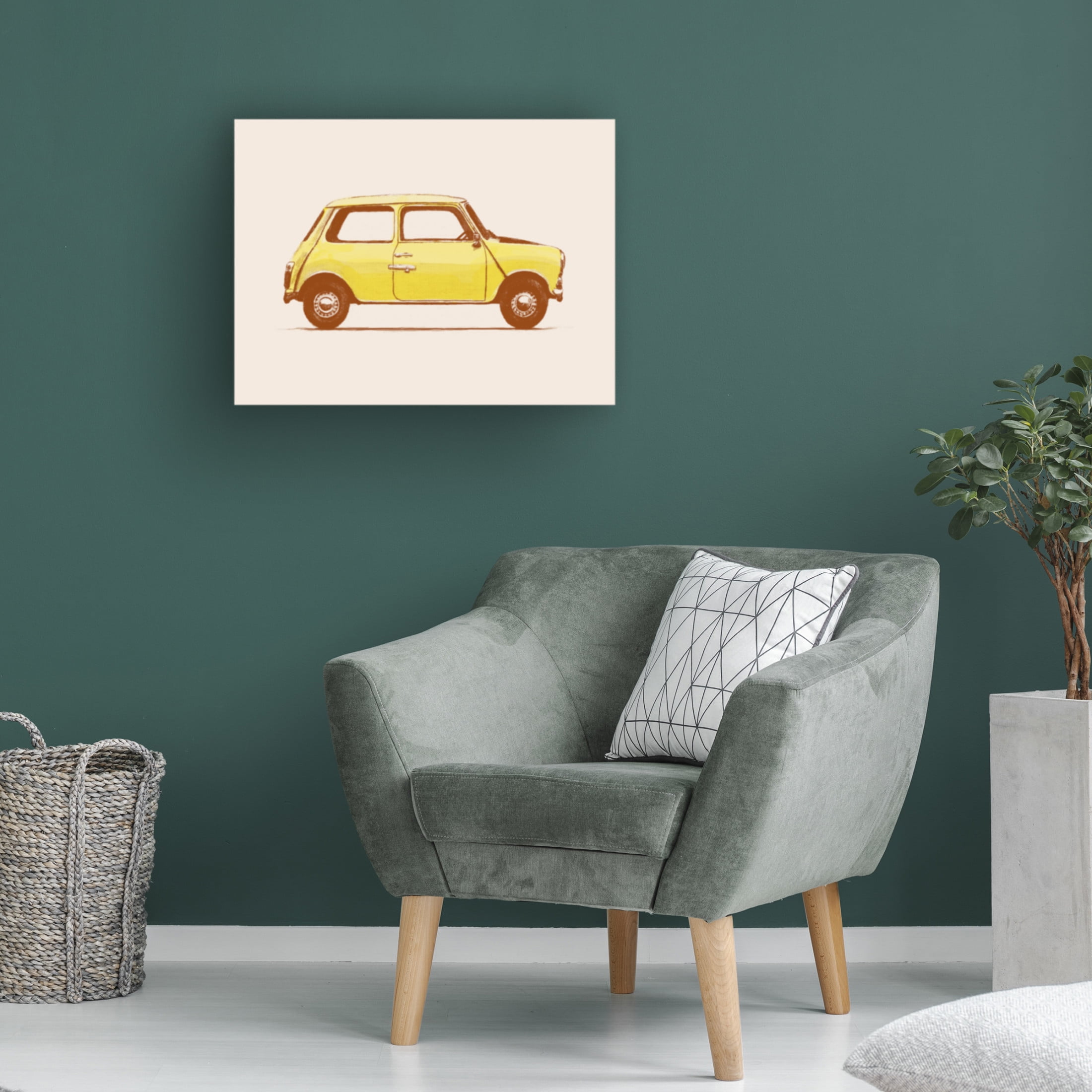 Trademark Fine Art Florent Bodart  Mini Mr Beans Canvas Wall Art
