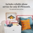 thumbnail image 5 of MyPhone by Ooma: Modern Landline Phone Service For Kids. Screen-free calling, Trusted Circle, Quiet Hours, Address-based 911. Includes White Phone., 5 of 8