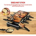 thumbnail image 3 of Techwood Electric BBQ Grill Indoor/Outdoor Non-Stick Grill Plate Temperature Control, 3 of 5