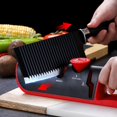thumbnail image 6 of Kitchen Tools Adjustable Angle 4 in 1 Fast Abrasive Tool Knife Stone Scissor Grinder Knife Sharpener RED-GREY, 6 of 8