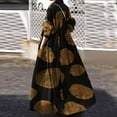 thumbnail image 4 of ZANZEA Women Long Sleeve Plaid Check/Printed/Plain Long Dress Kaftan Dresses, 4 of 4