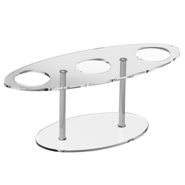 LCXmlly Cream Cone Holder Rack Transparent Ice Cream Cone Holder Cream Cone Display Stand for Weddings