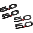 thumbnail image 5 of yzw6688 Auto 3D Metal 5.0 Sticker Decal Compatible with GT GT50 2019 2018 Rear Trunk Body Badge Emblem Styling Sticker (Color: F), 5 of 5