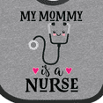 thumbnail image 4 of Inktastic Nurse Mom Kids Nursing Girls Baby Bib, 4 of 4