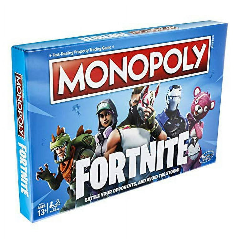 Hasbro FORTNITE MONOPOLY Ages 13+ 2-7 Players