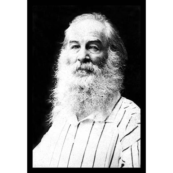 Walt Whitman- Fine Art Canvas Print (20" x 30")