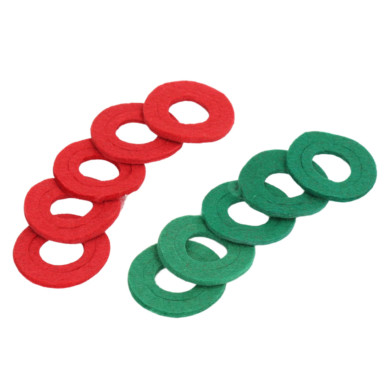 Fyydes Battery Terminal Washers,Fiber Washers,10PCS Fiber Washers Battery Top Post Protector Terminal Leakage Protection Gasket Red And Green