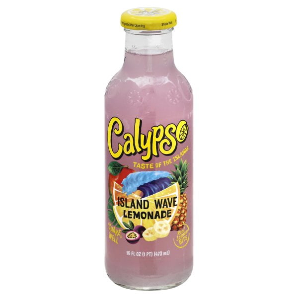 Calypso Island Wave Lemonade 12 Pack, 16 oz Bottles