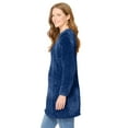 thumbnail image 3 of Woman Within Plus Size Crewneck Chenille Sweater, 3 of 6