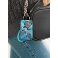 thumbnail image 6 of WIRESTER Slide-Open ID Badge Holder Keychain, Hard Plastic Card Case with Clear Window for ID, Credit Card, Bus Pass & Photo – Ocean Sea Turtles, 6 of 6