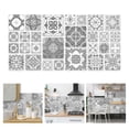 thumbnail image 5 of Yeetfub Renter Friendly Tile Peel And Stick Clearance Simulation Tile Sticker Self Adhesive Crystal Film Wall Sticker Kitchen Bathroom Wall Board, 5 of 7