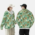 thumbnail image 6 of Easygdp Christmas Donuts Lightweight Long Sleeve Sun Shirt Sports long-Sleeved Sun Protective Clothing, Quick Drying Breathable - Medium, 6 of 9