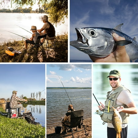Spinning Rod Rod Rod With 6 Piece Pole