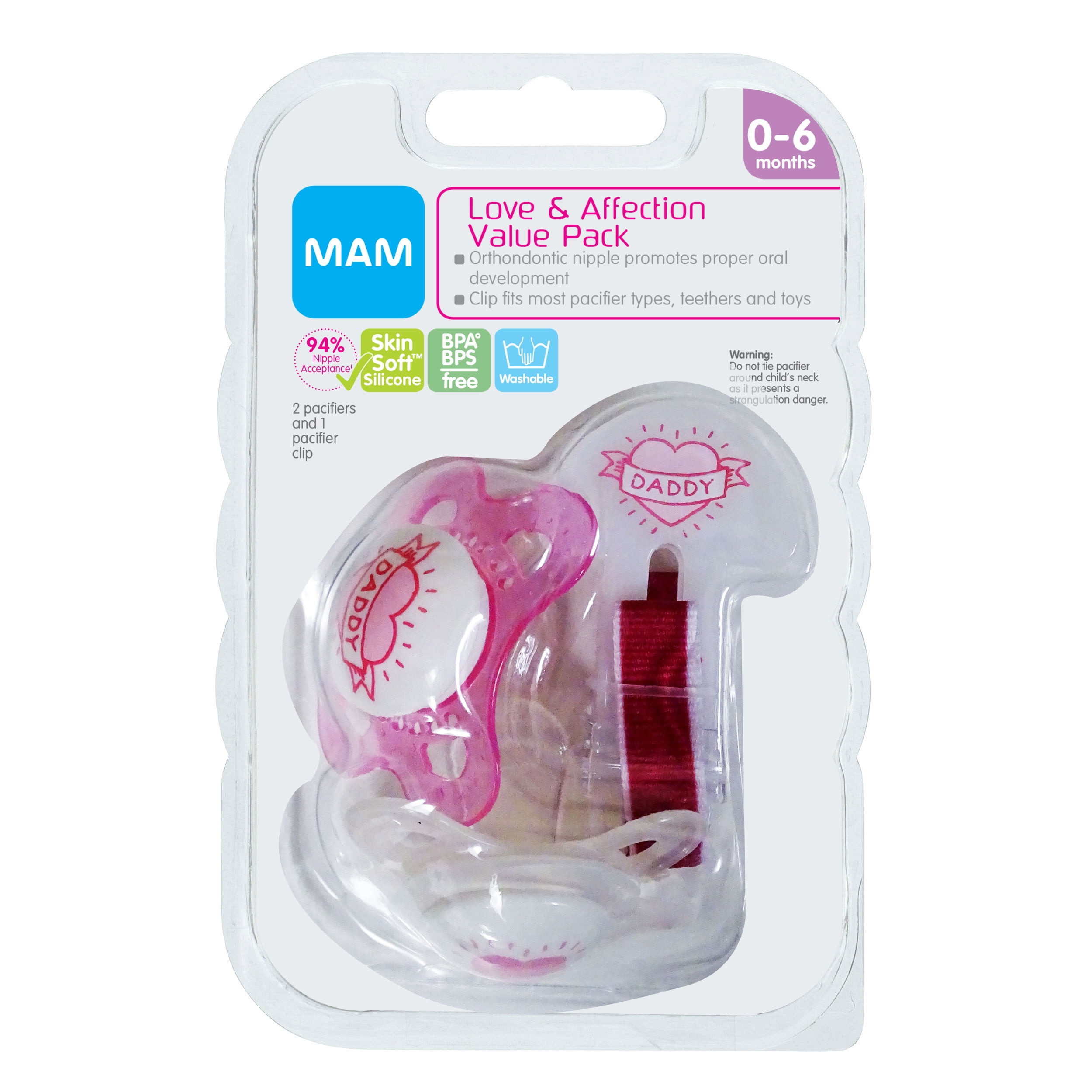 i love daddy pacifier