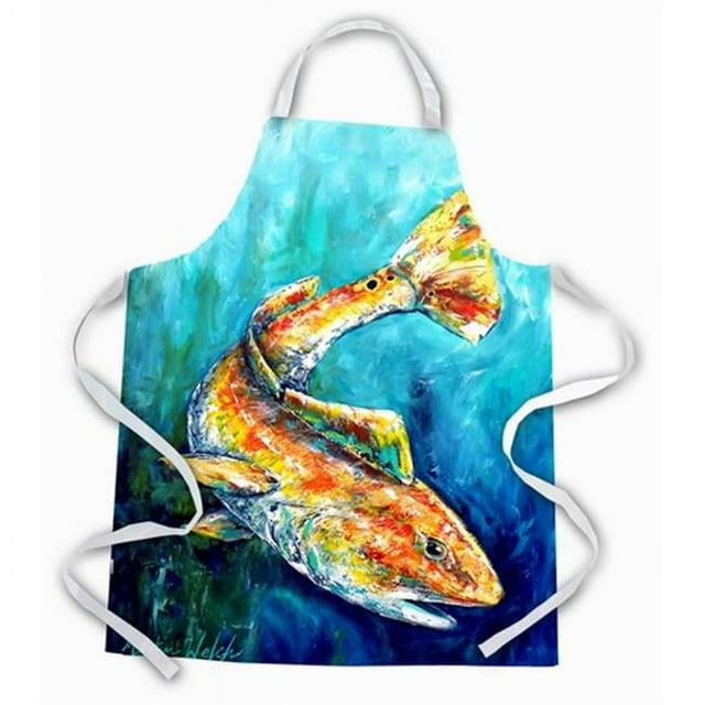 Carolines Treasures MW1256APRON Recherchant sous le Tablier de Poisson Rouge