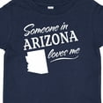 thumbnail image 4 of Inktastic Someone in Arizona Loves Me Boys or Girls Baby T-Shirt, 4 of 5