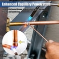 thumbnail image 6 of iMeshbean 15% Silver Brazing Rods, 40 Pcs BCup-5 Silver Solder Phos Copper Brazing Alloys Flat Welding Rods for HVAC, 6 of 7