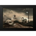 thumbnail image 2 of Emektar La_, Leyla 24x17 Black Modern Framed Museum Art Print Titled - the last passenger, 2 of 5