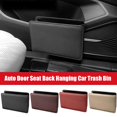 thumbnail image 2 of Auto Door Seat Back Hanging Car Trash Bin Foldable Lot E7 H0L8, 2 of 8