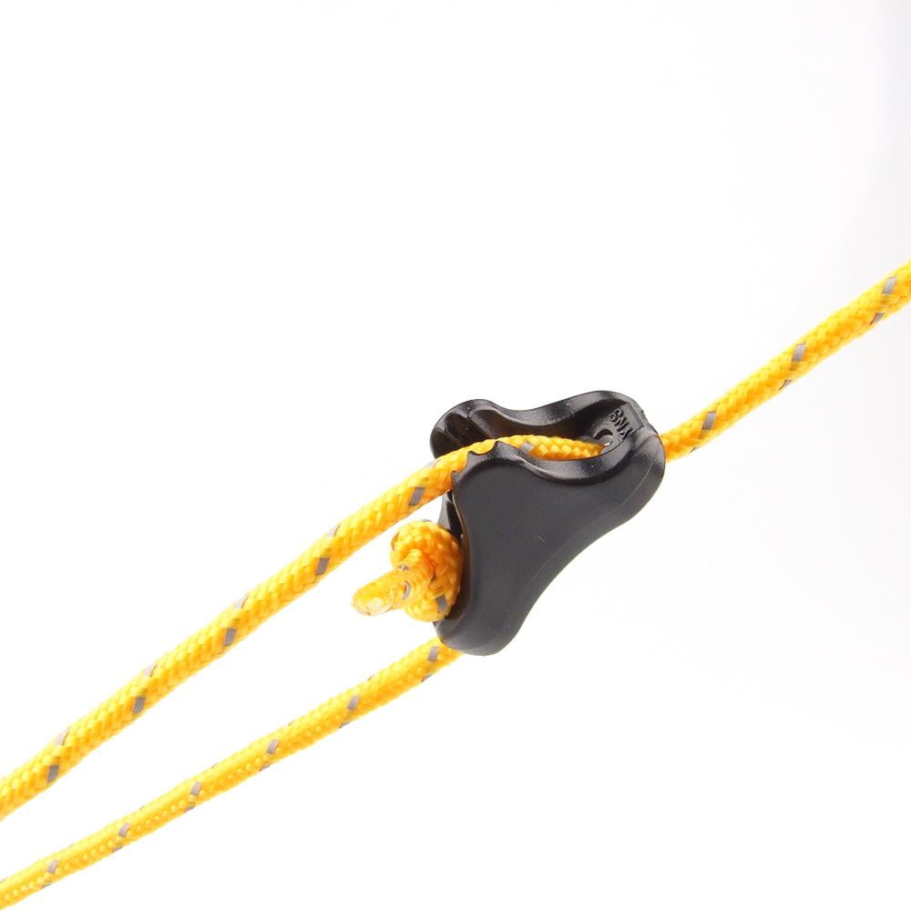 Outdoor 10pcs Guyline Cord String Tightner Runner Camping Tent Awning Canopy Tarp Rope Tensioner fasten Adjuster S S Walmart
