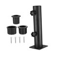 thumbnail image 2 of Langgg Base de Parasol Support Tube Remplacement Parasol Acier pour Docks Balcon Extérieur, 2 of 9