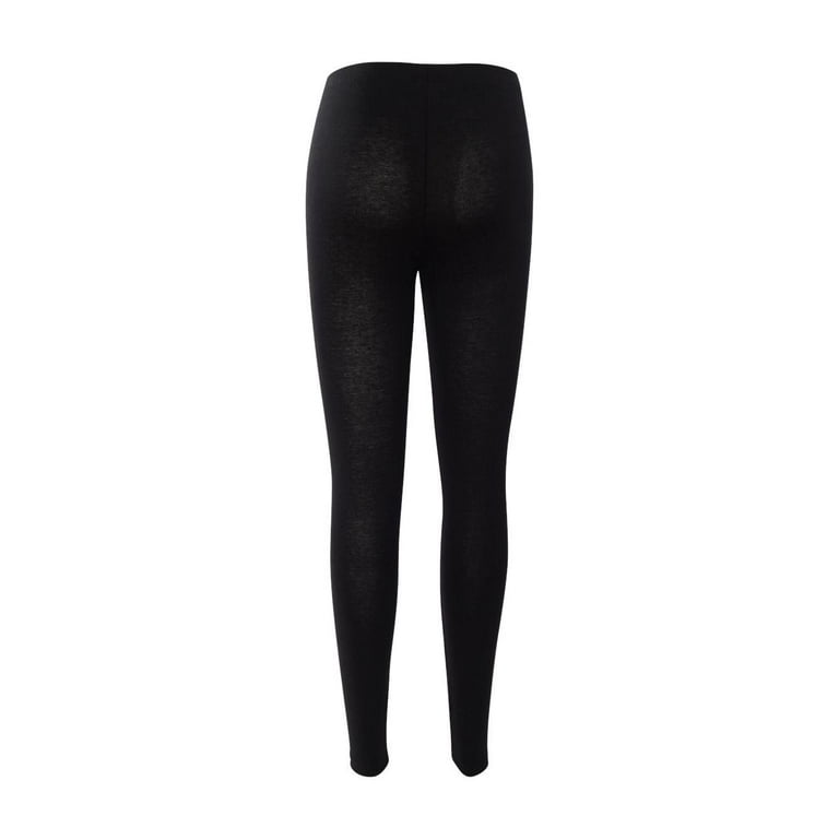 Bella Canvas B812 Womens Cotton Spandex Legging Black Small